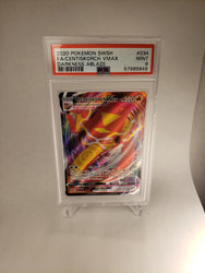 2020 Pokemon Darkness Ablaze Full Art Centiskorch Vmax PSA 9