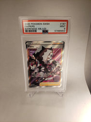 2020 Pokemon Darkness Ablaze 187 Full Art Piers PSA 9