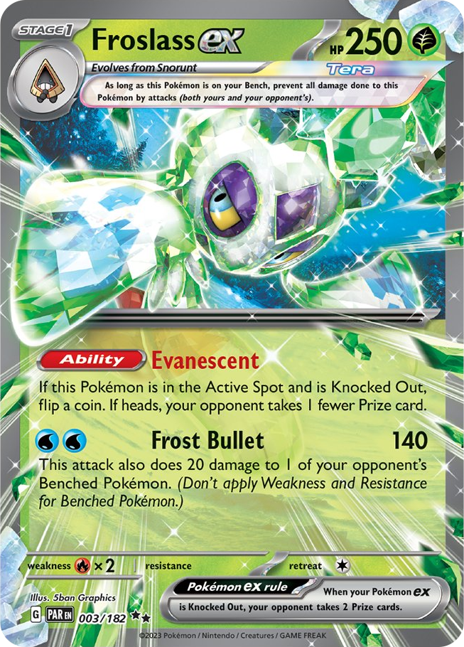 Froslass ex (003/182) [Paradox Rift]