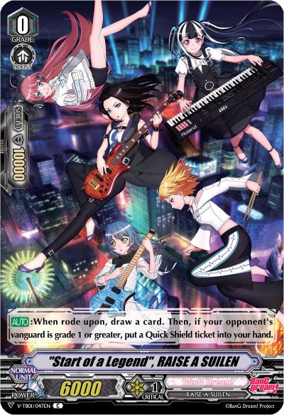 "Start of a Legend", RAISE A SUILEN (Parallel Foil) (V-TB01/047EN) [BanG Dream! FILM LIVE]