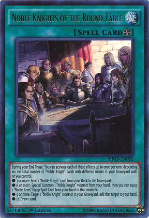 Noble Knights of the Round Table [MP15-EN052] Ultra Rare