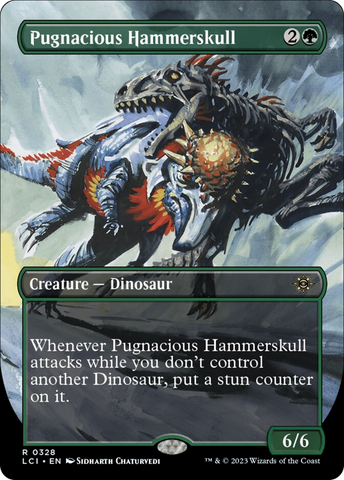 Pugnacious Hammerskull (Borderless) [The Lost Caverns of Ixalan]