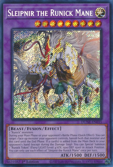 yugioh runick cards Tactical Masters Single Card Super Rare Golden Droplet TAMA-EN035 You can only activate 1 Runick Destruction per turn. Yugioh Runick Fountain MP23-EN239 Secret