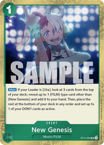 New Genesis [Starter Deck: Uta]