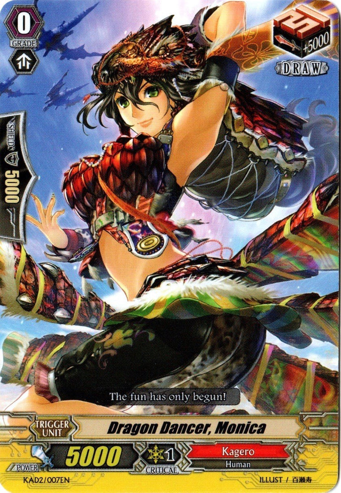 Dragon Dancer, Monica (KAD2/007EN) [Kero Kero Ace Pack]