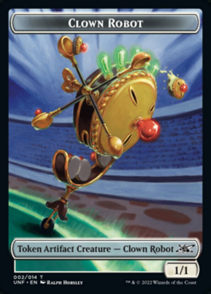 Clown Robot (002) Token [Unfinity Tokens]
