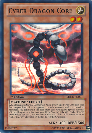 Cyber Dragon Core [SDCR-EN001] Super Rare