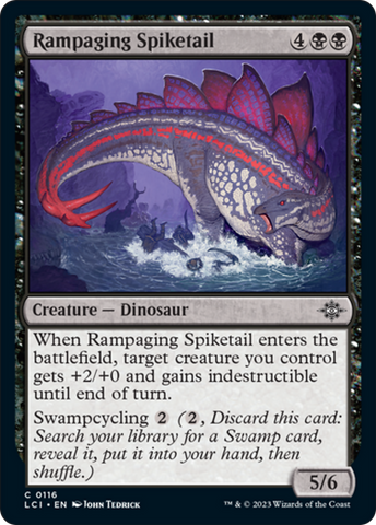 Rampaging Spiketail [The Lost Caverns of Ixalan]