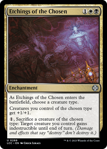 Etchings of the Chosen [The Lost Caverns of Ixalan Commander]