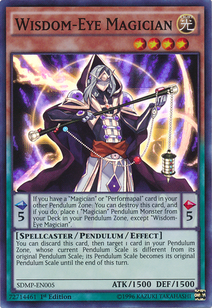 Wisdom-Eye Magician [SDMP-EN005] Super Rare
