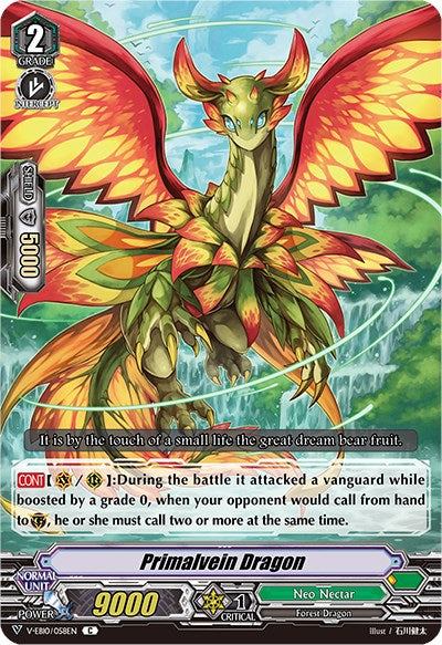 Primalvein Dragon (V-EB10/058EN) [The Mysterious Fortune]