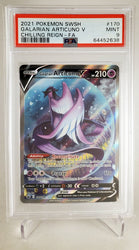 Galarian Articuno V Full Art Holo PSA 9 MINT Pokemon Chilling Reign #170 PSA 9