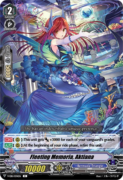 Fleeting Memoria, Aktiana (V-EB11/034EN) [Crystal Melody]