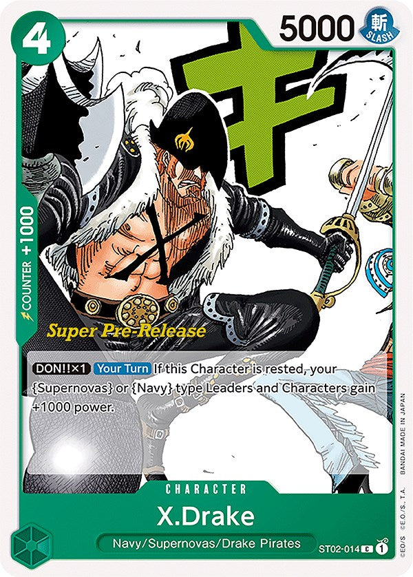 X.Drake [Super Pre-Release Starter Deck: Worst Generation]