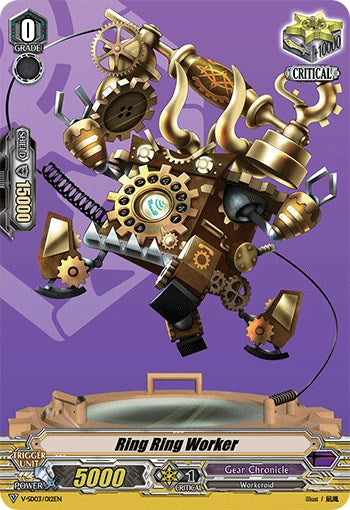Ring Ring Worker (V-SD03/012EN) [2020 Demo Deck "Gear Chronicle"]