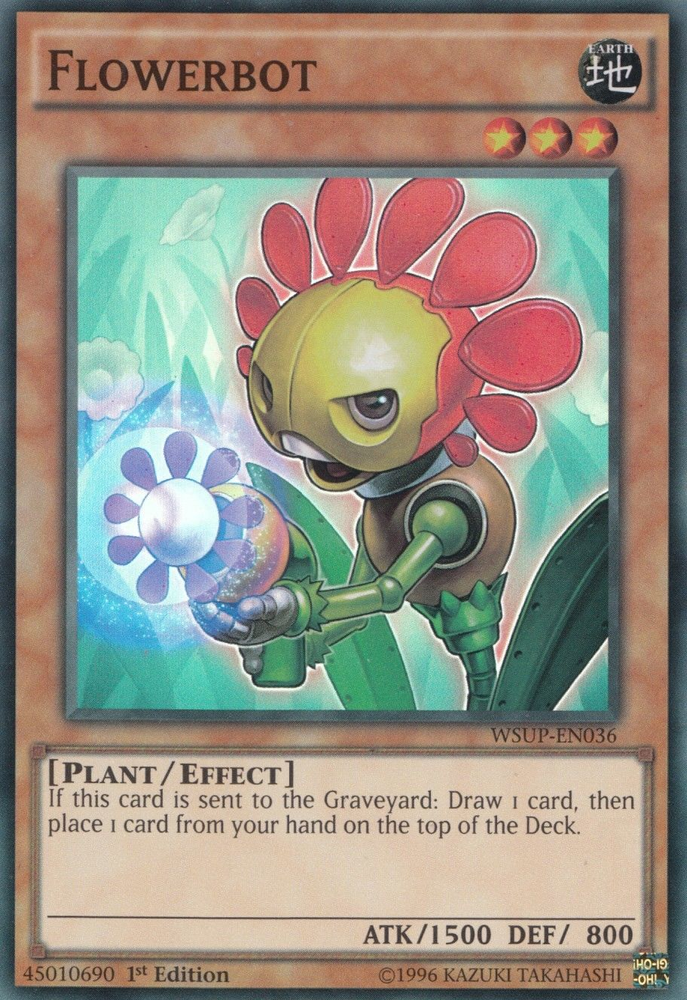 Flowerbot [WSUP-EN036] Super Rare