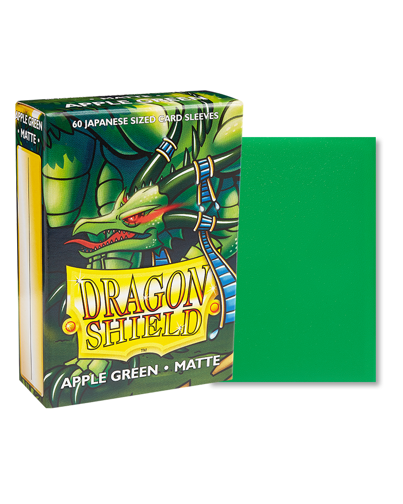 Copy of Copy of Dragon Shield - 60 Japanese Size - Apple Green