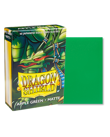 Copy of Copy of Dragon Shield - 60 Japanese Size - Apple Green