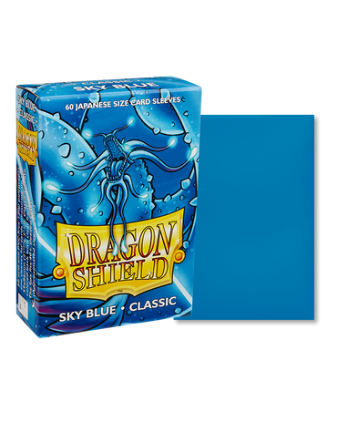 Dragon Shield - 60 Japanese Size - Sky Blue